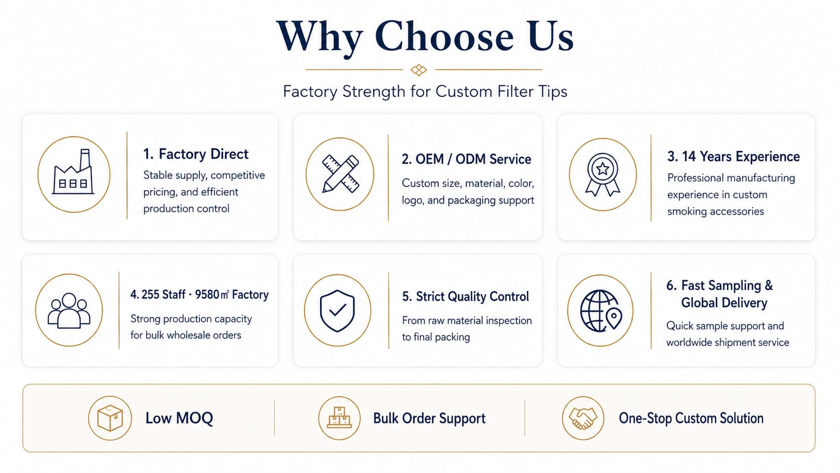 straight activated carbon filter tips china Factory
